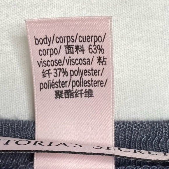 Victoria Secret Long Sleeve Crew Neck Shirt small - Picture 9 of 10